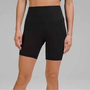 Lululemon Align™ High-Rise Short 6" - Black - Size 6